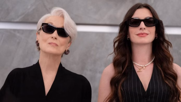 Miranda Priestly e Andrea Sachs juntas no filme O Diabo Veste Prada 2